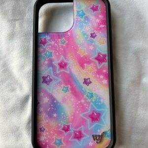 Wild flower Starry Night Phone Case - Pink and Purple